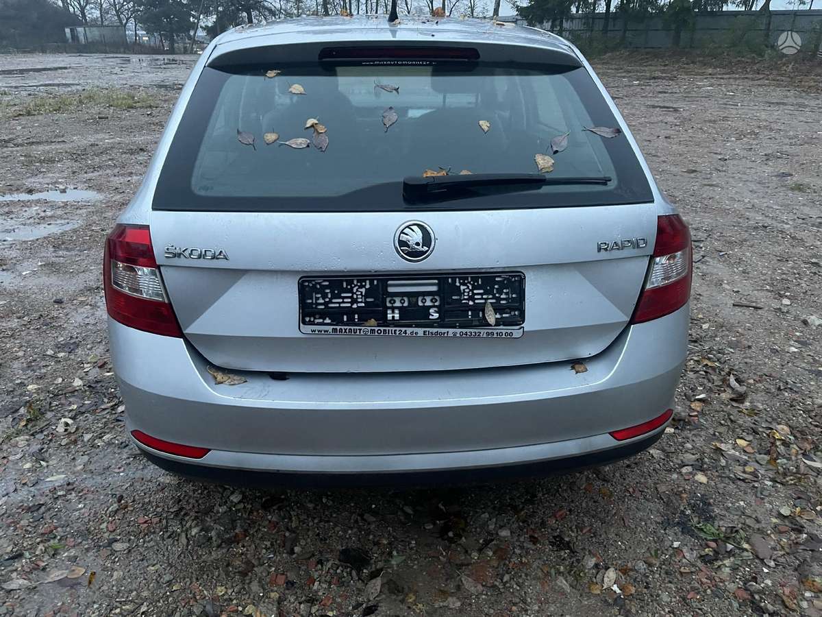 Skoda Rapid по частям