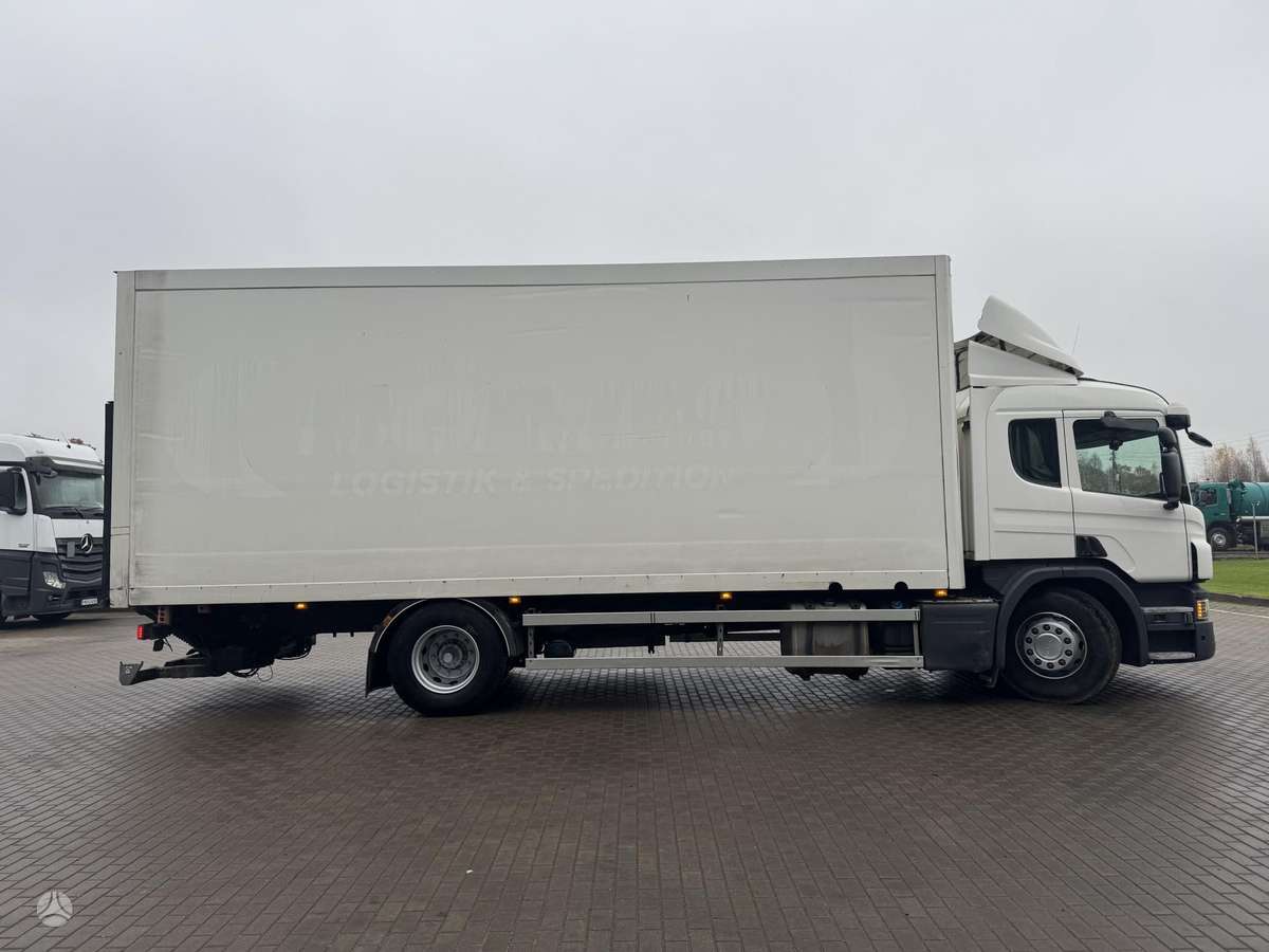Scania P370 EURO6 Open side, box trucks / box vans