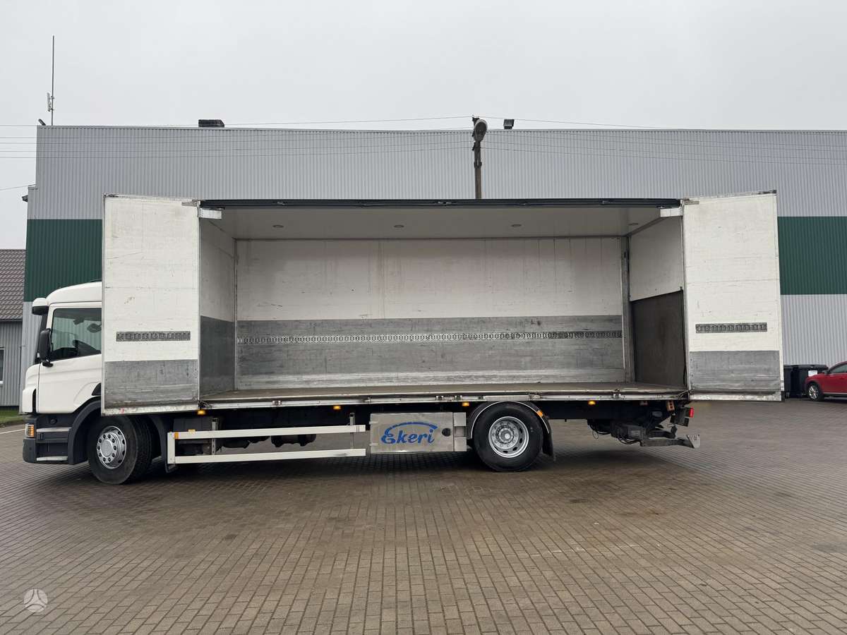 Scania P370 EURO6 Open side, box trucks / box vans