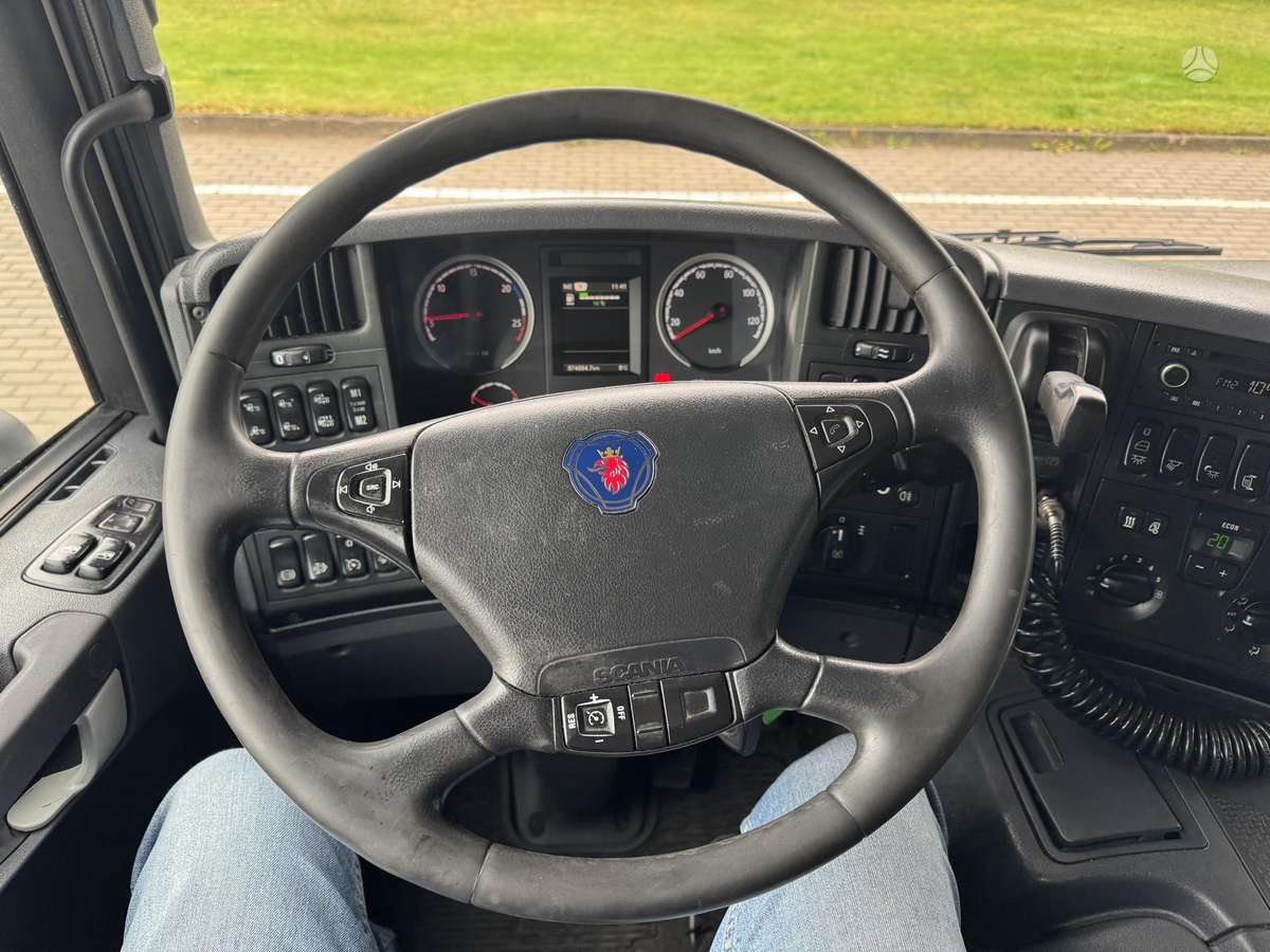 Scania P370 EURO6 Open side, box trucks / box vans