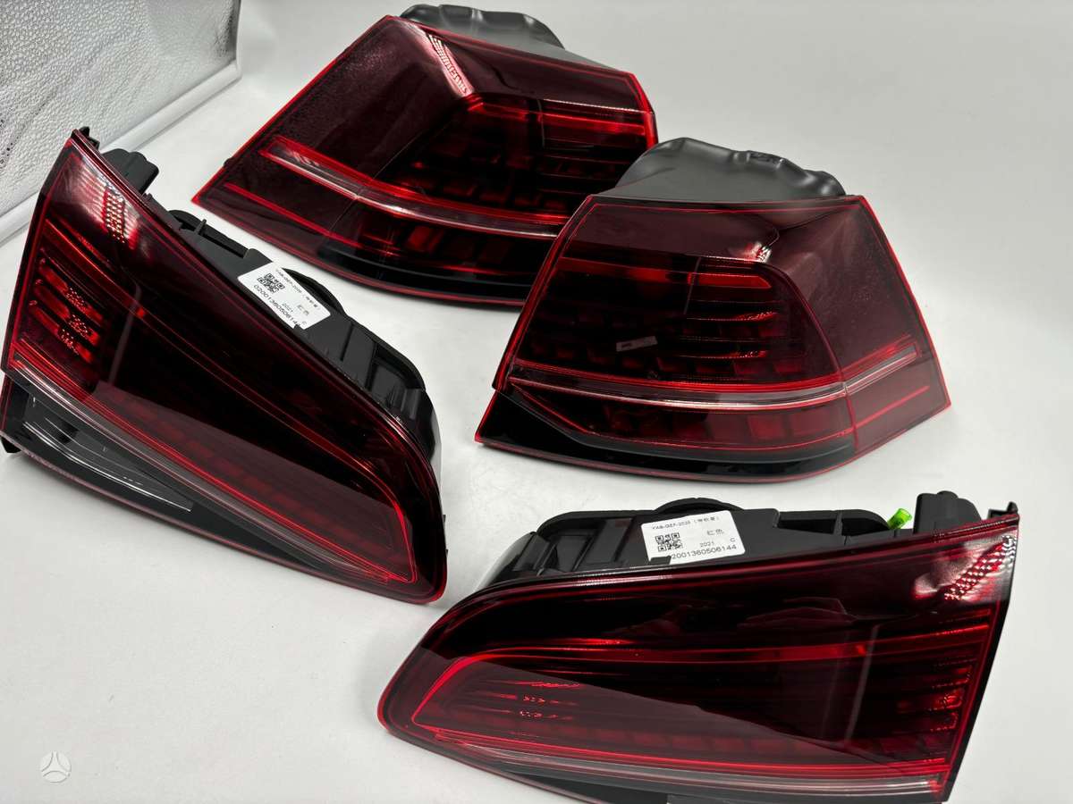 Volkswagen Golf aksesuāri un ekspluatācijas materiāli