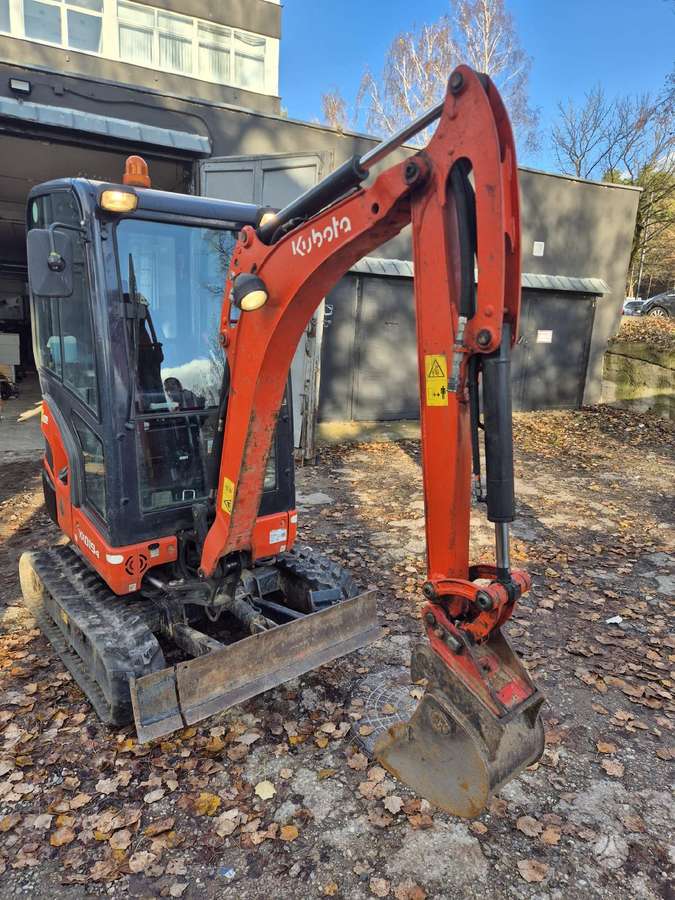 Kubota KX019-4, mini ekskavatoriai