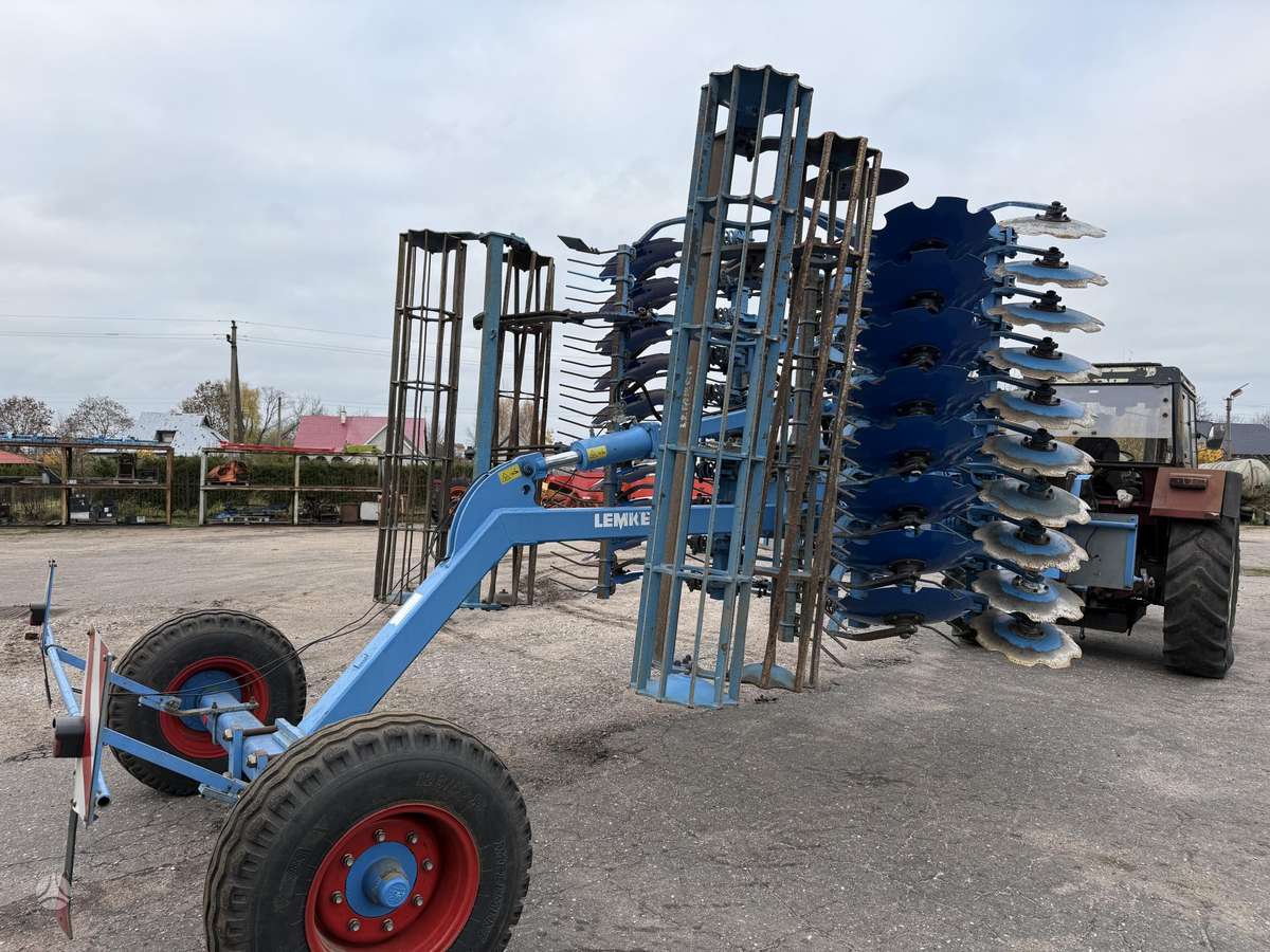 Lemken Rubin 9/450, scrapers, scrubbers