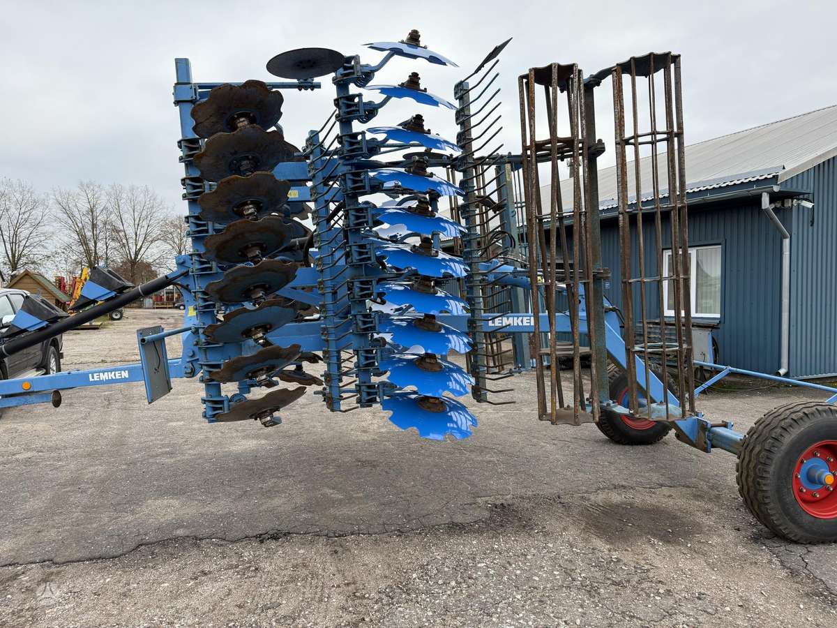 Lemken Rubin 9/450, скребки, скрубберы