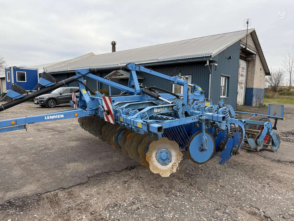 Lemken Rubin 9/450, scrapers, scrubbers
