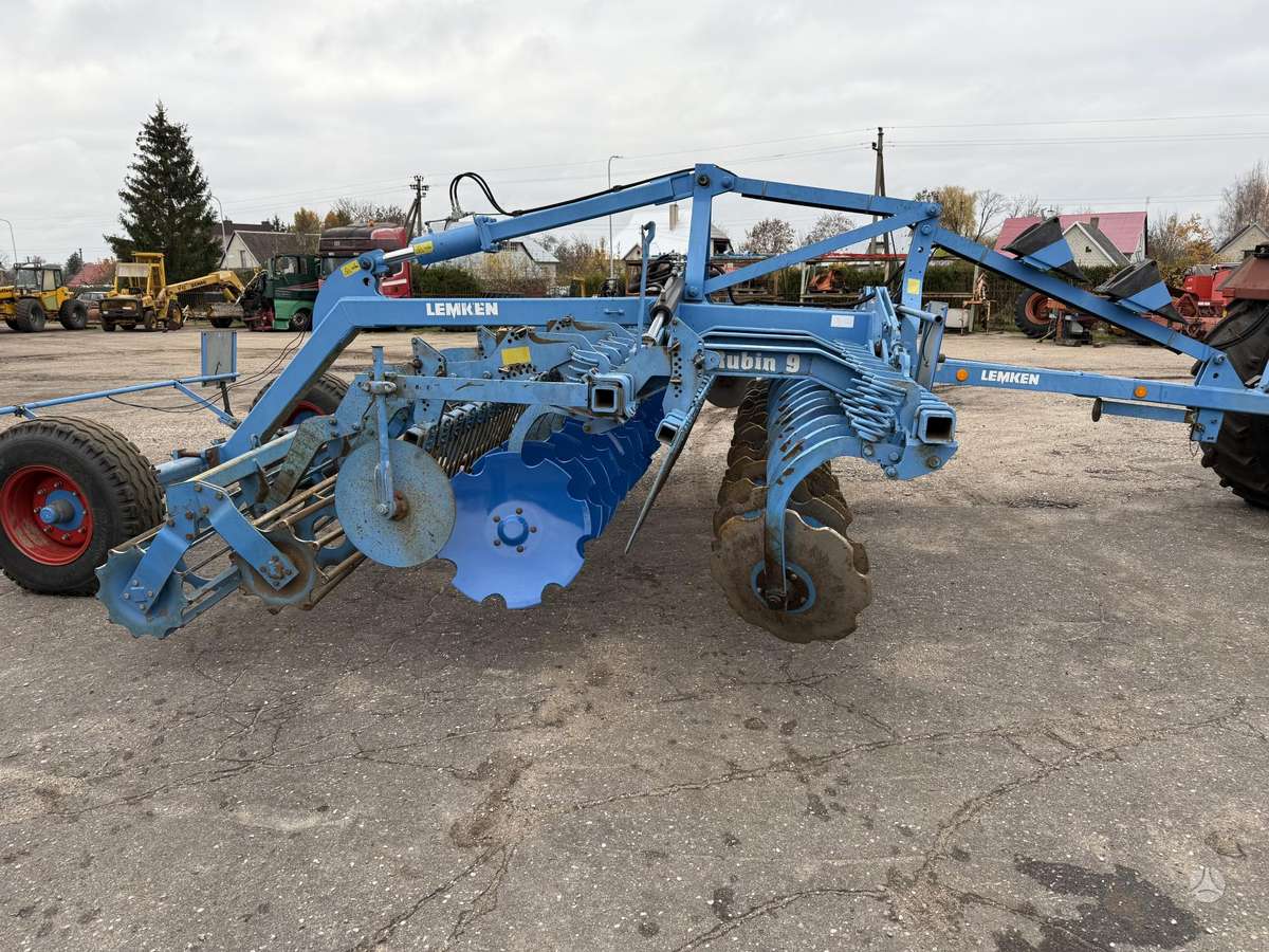 Lemken Rubin 9/450, скребки, скрубберы