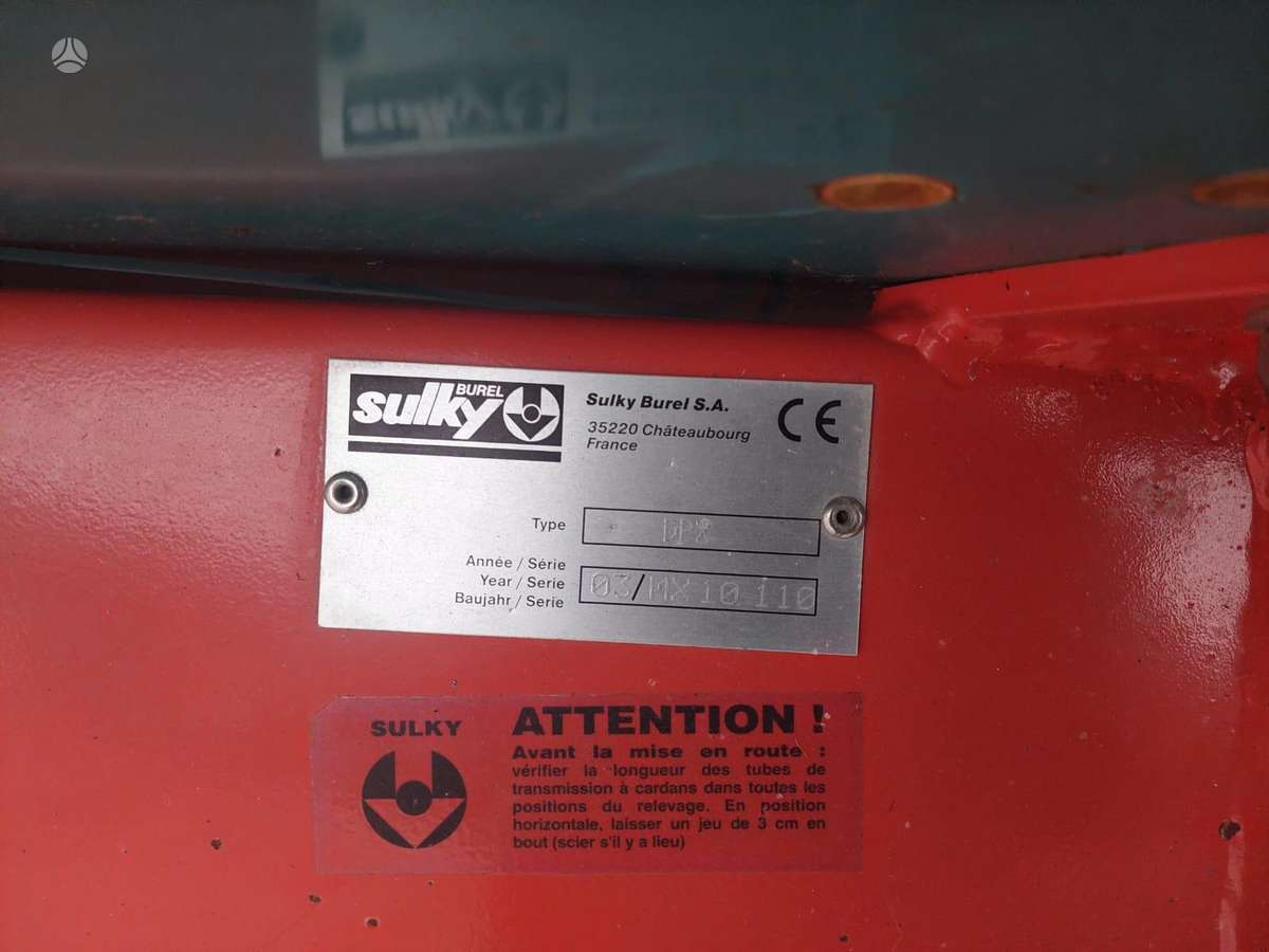 Sulky DPX Magnum, spreaders