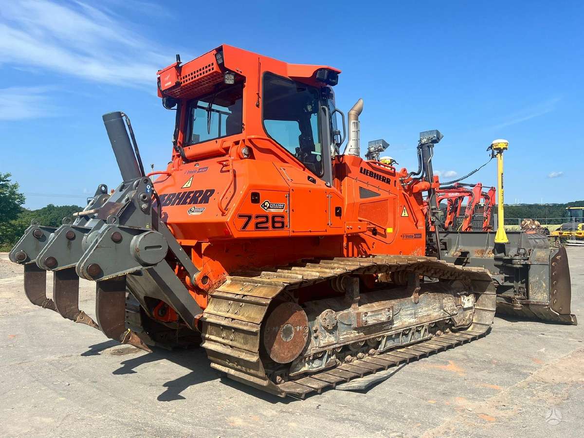 Liebherr PR 726 LGP Trimble 3D, buldozeriai