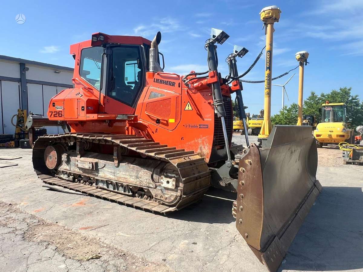 Liebherr PR 726 LGP Trimble 3D, buldozeriai