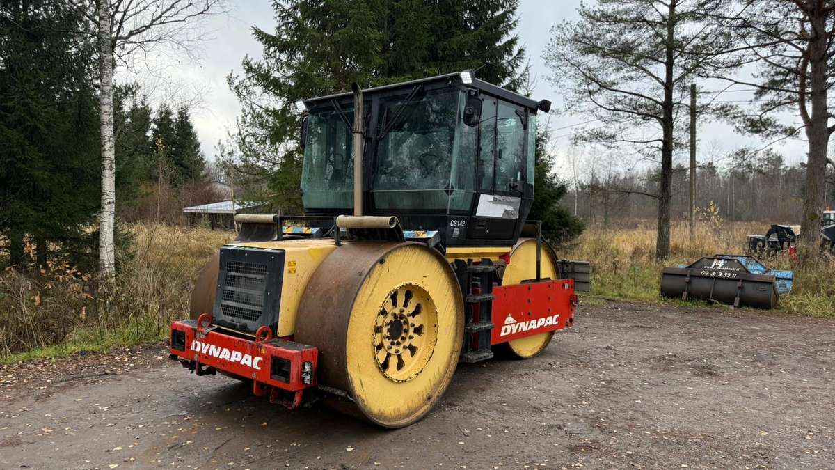Dynapac CS142, вибромашины