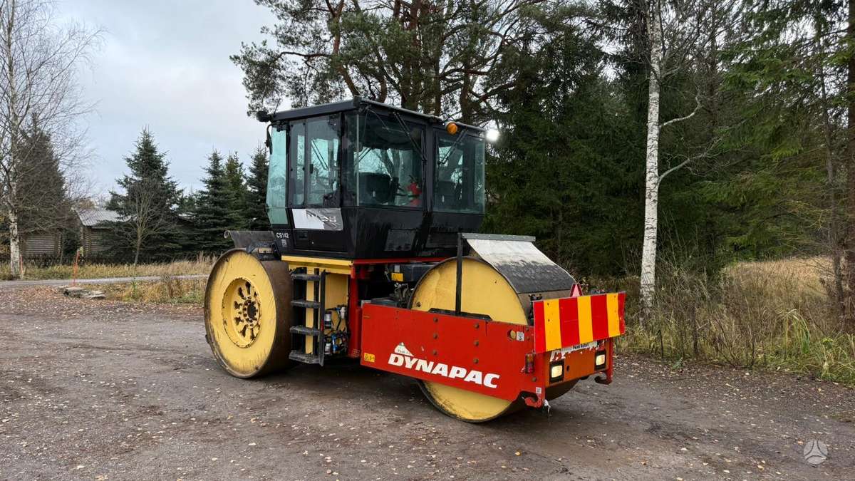 Dynapac CS142, veltņi / blietes