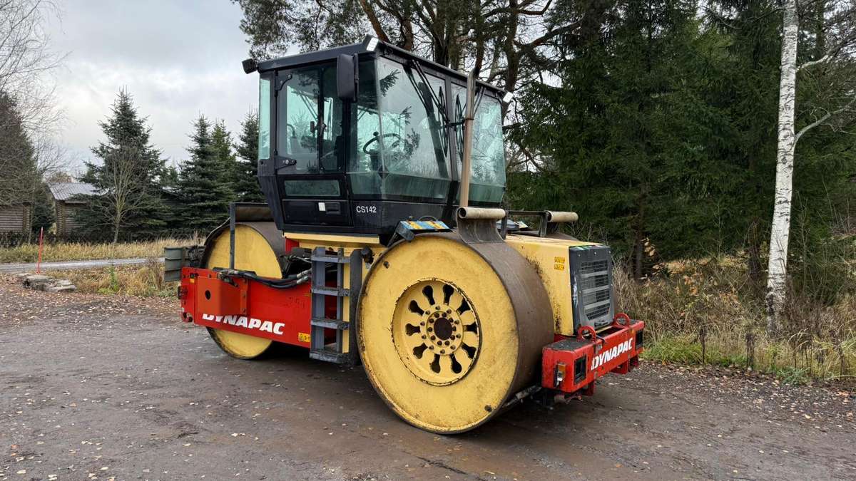 Dynapac CS142, vibro technika