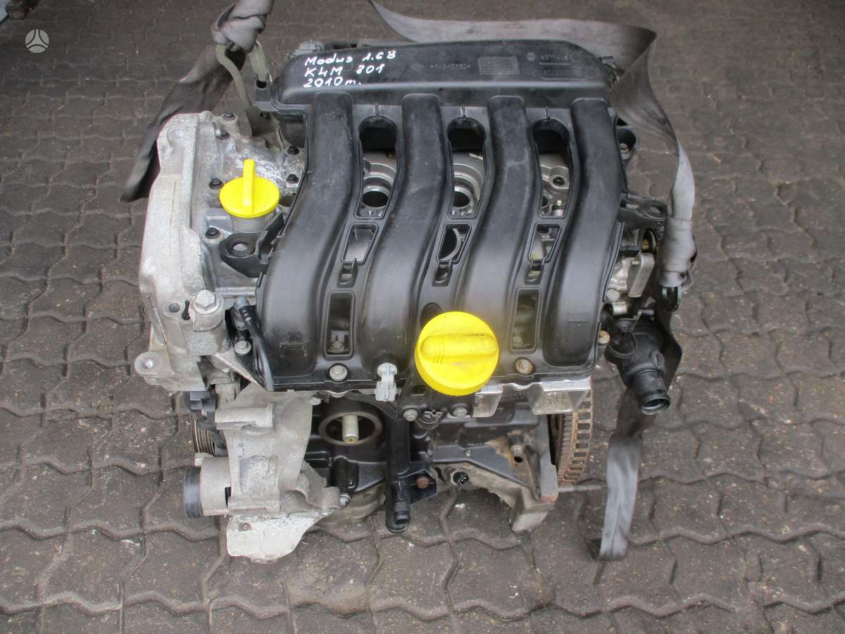 Renault Modus Variklis 1 6b k4m 801