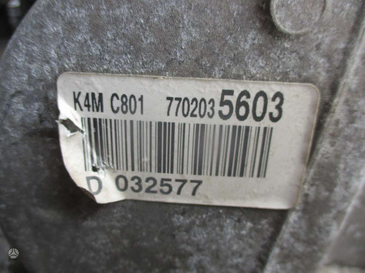 Renault Modus Variklis 1 6b k4m 801