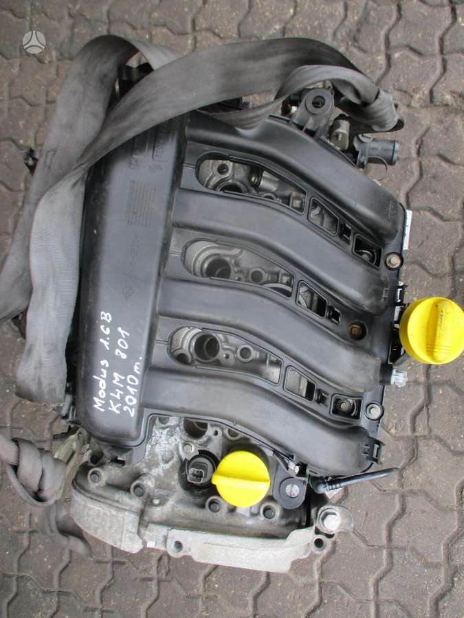 Renault Modus Variklis 1 6b k4m 801