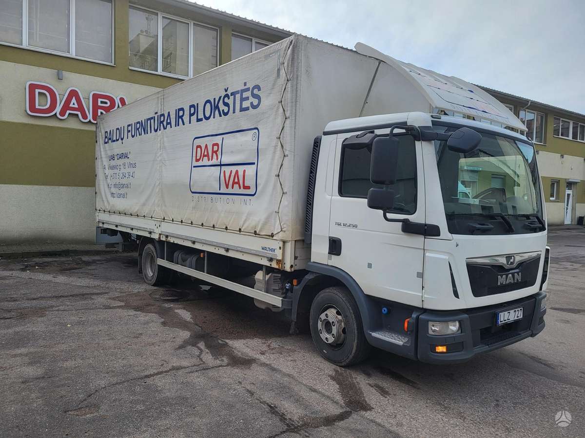 MAN TGL 250, bortu ar aizkariem