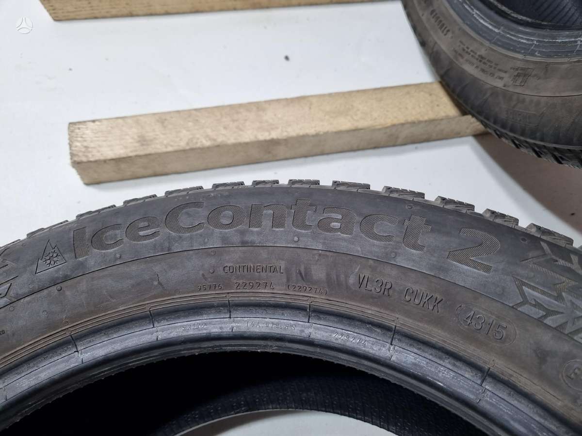Continental 6mm, žieminės 215/55 R17