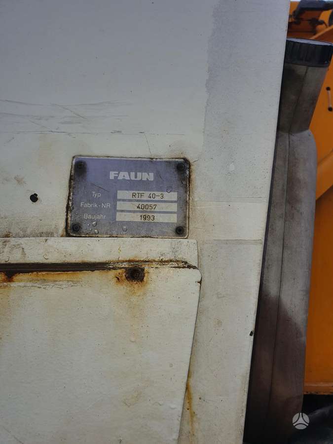 Faun RTF40- 3, kranai
