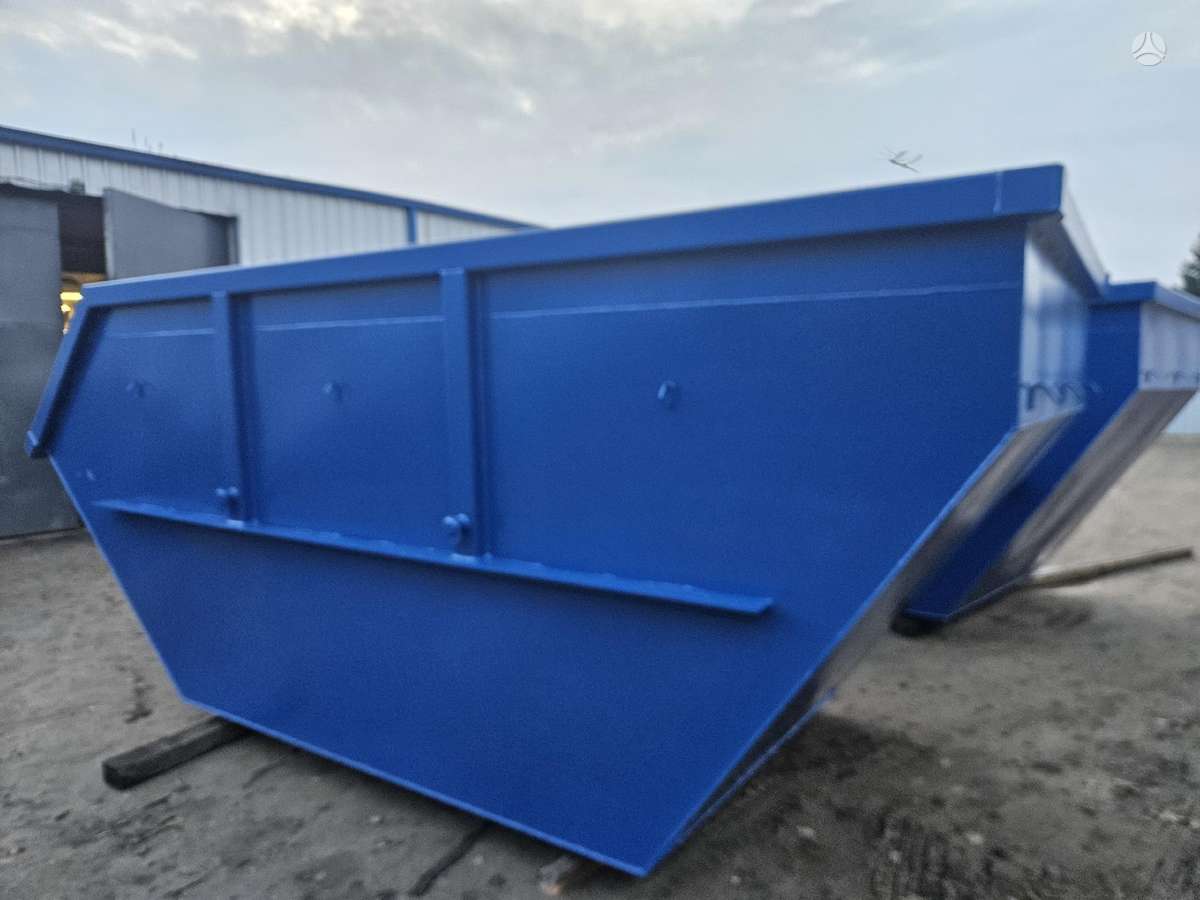 -Kita- Kabliu užtraukiama platforma, waste containers