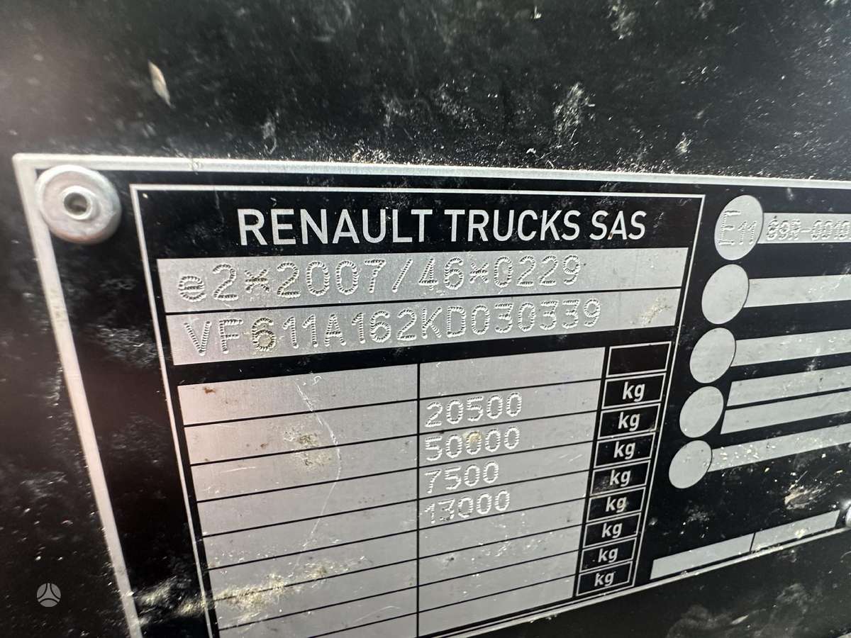 Renault T 460, 1 miegamoji vieta