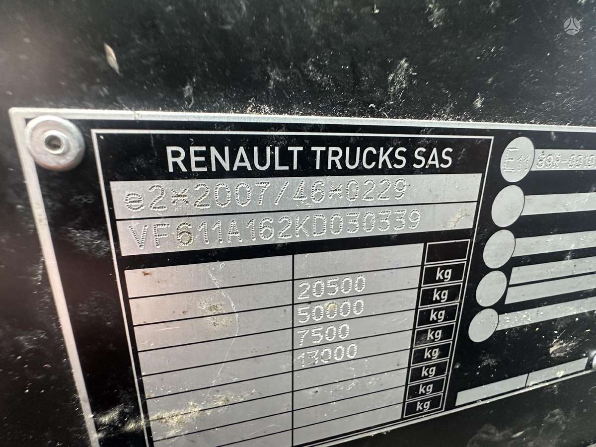 Renault T 460, 1 спальное место