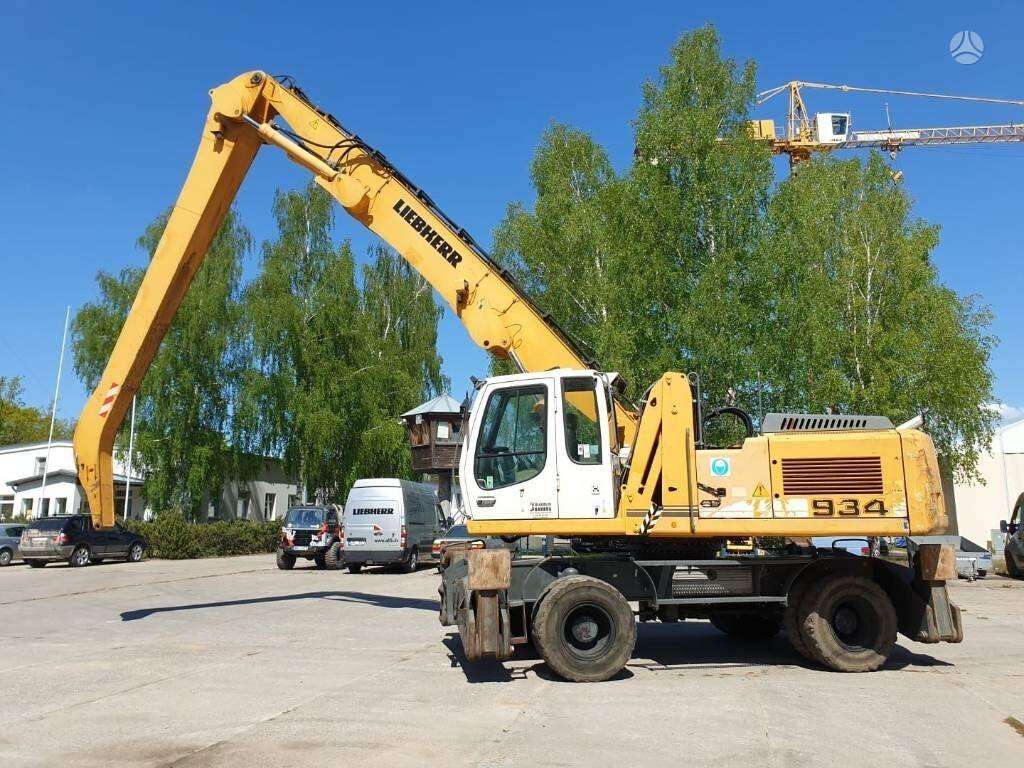 Liebherr A934C Litronic, экскаваторы