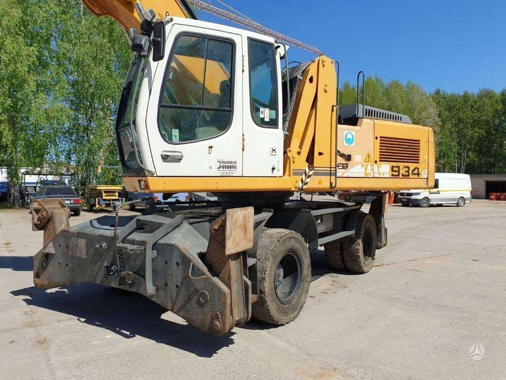 Liebherr A934C Litronic, экскаваторы
