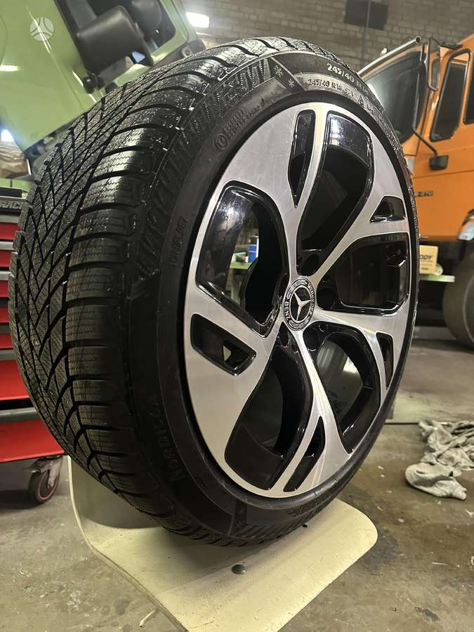 Mercedes-Benz, light alloy, R18
