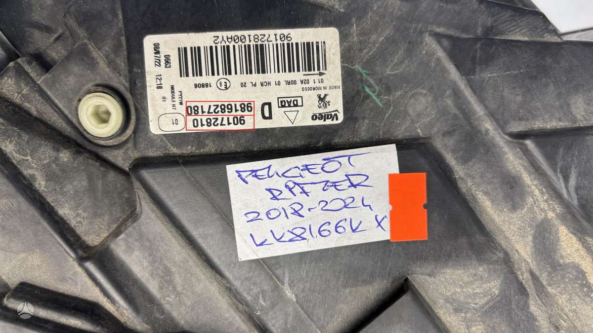 Peugeot Rifter, 90172810, Cen29112