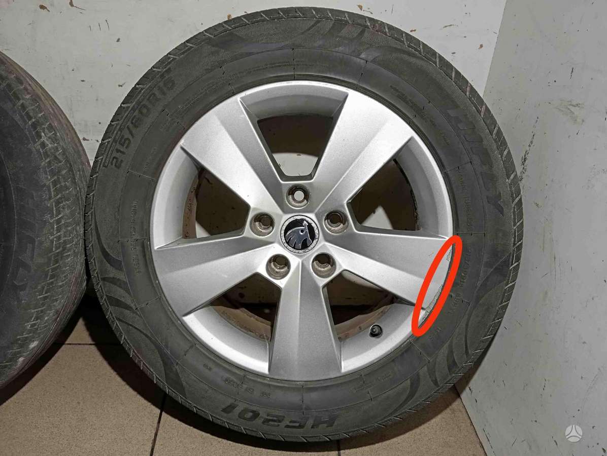 Skoda SuperB, легкосплавные , R16
