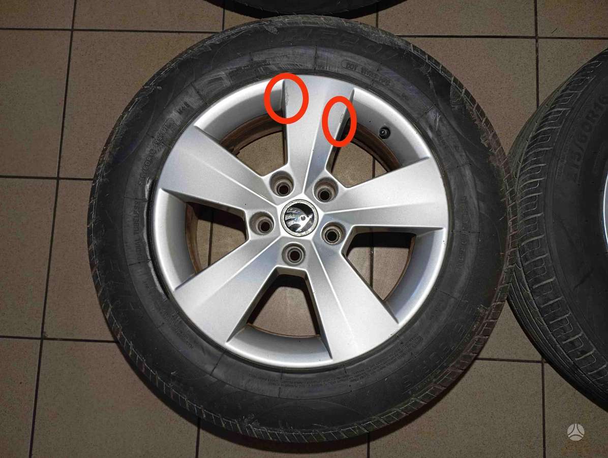 Skoda SuperB, light alloy, R16