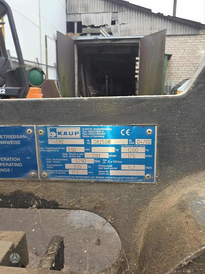Kaup Rotacinis grėbtuvas, forklifts
