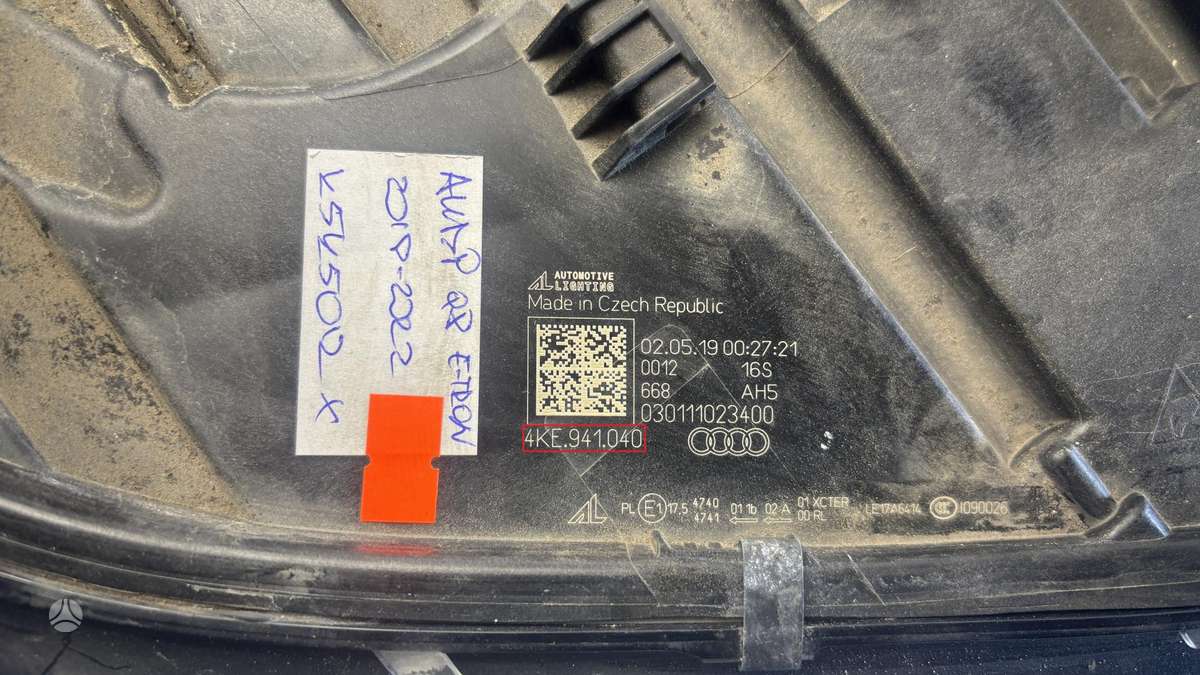 Audi Q8 e-tron, 4KE941040, Cen29599
