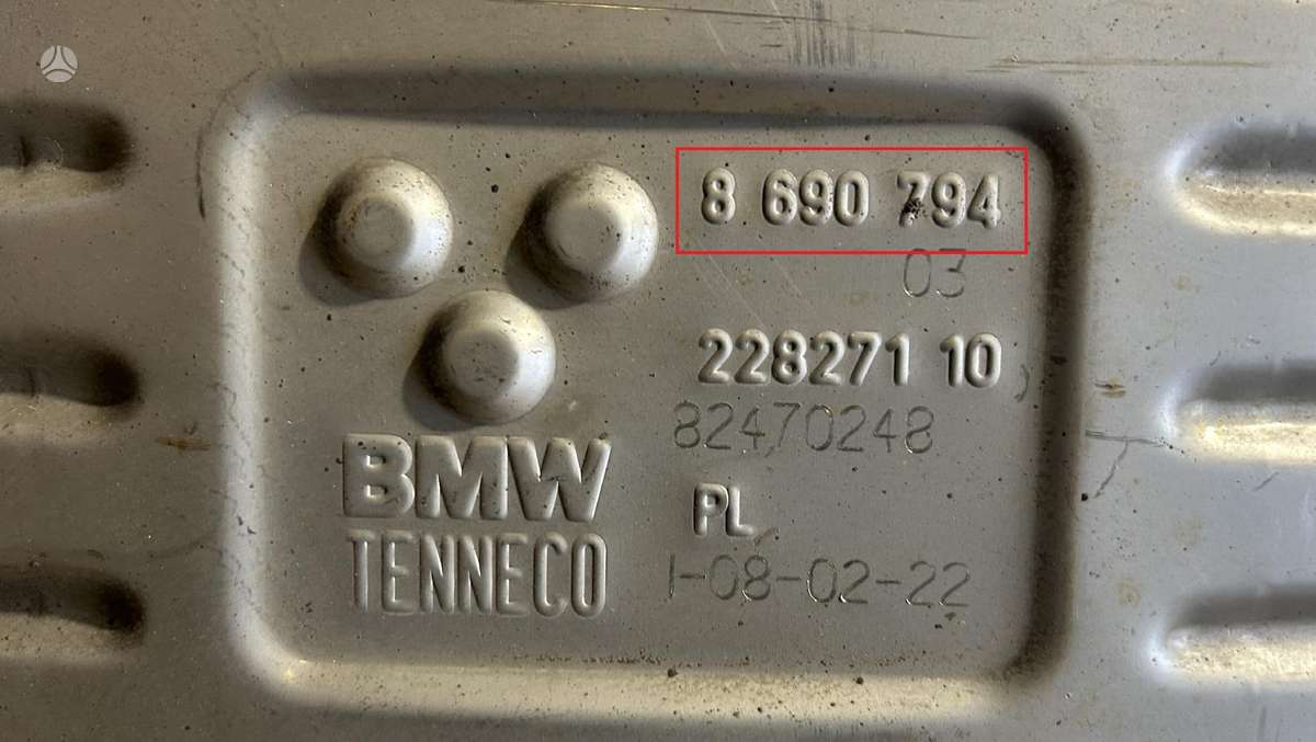 BMW 1 serija, 8690794, Cen29542