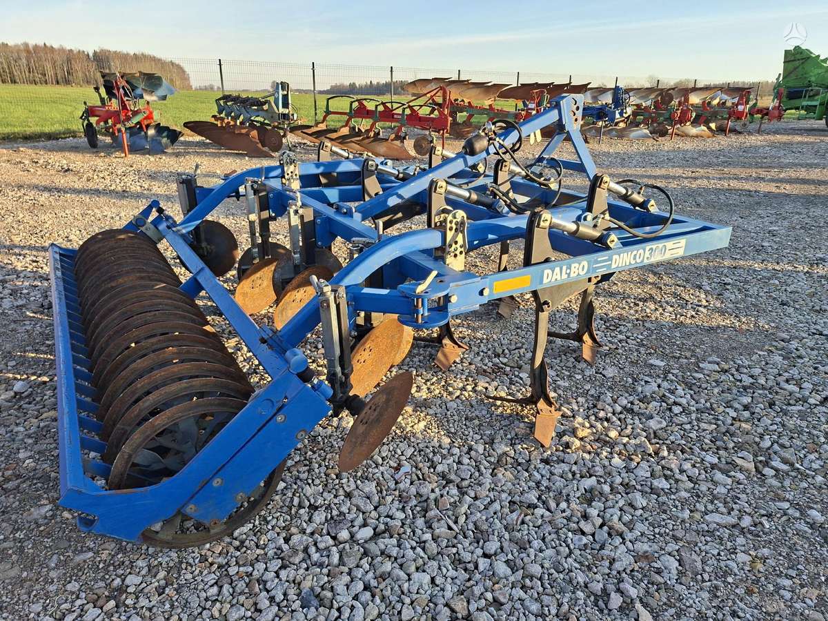 Dalbo Dinco 300, scrapers, scrubbers