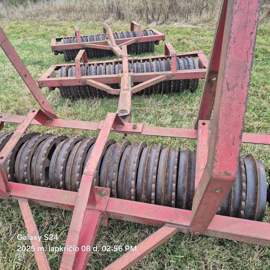 Vaderstad 6metrai, compacting, leveling rollers