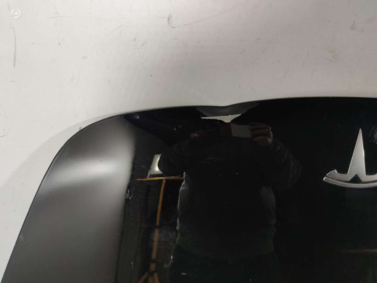 Tesla Model 3 hood (front, rear)