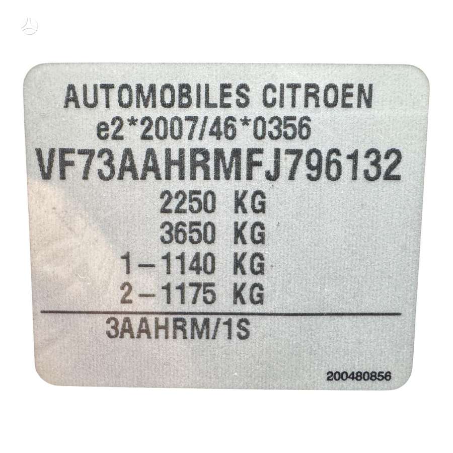 Citroen C4 Picasso, AHX (DW10FD)