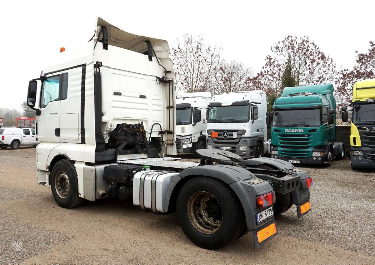 MAN TGX 18.480 E4 A/T RETARDER, double sleeper