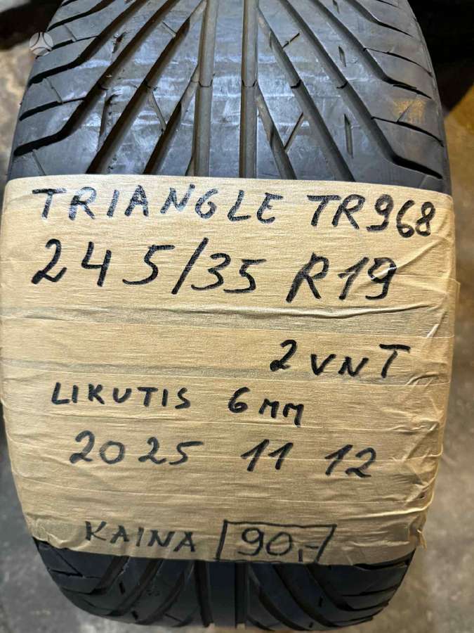 Triangle TR968, летние 245/35 R19