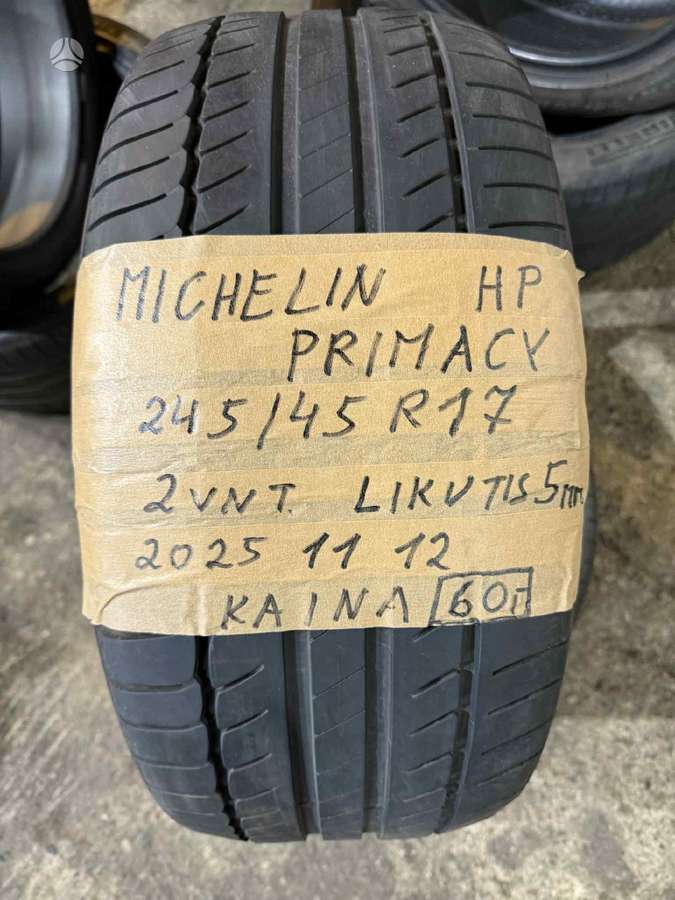 Michelin Primacy HP, summer 245/45 R17