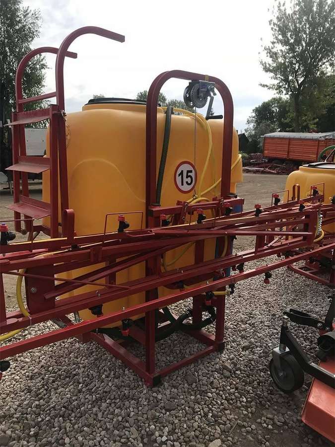 Jar-Met 800 ltr., purkštuvai