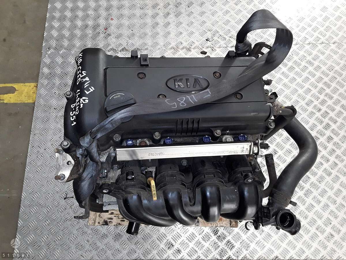 Kia Ceed Variklis ir jo dalys rida 204000km
