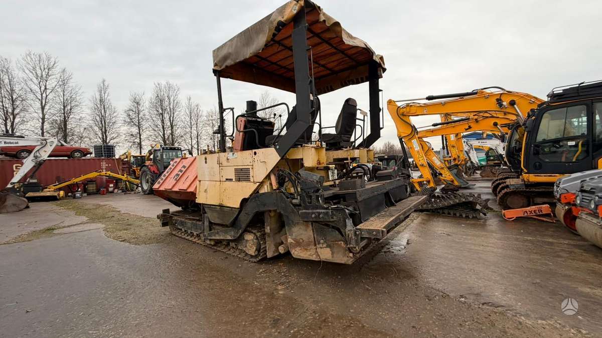 ABG Titan 311, kelių tiesimo mašinos
