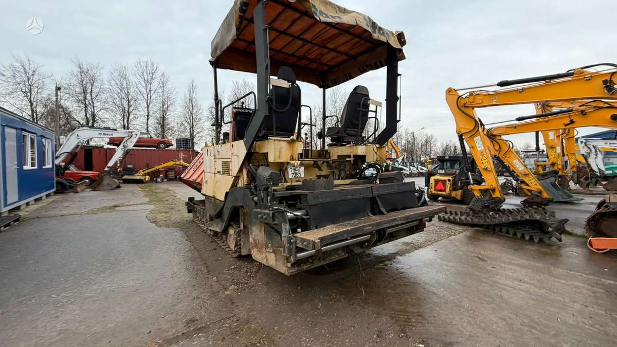 ABG Titan 311, kelių tiesimo mašinos