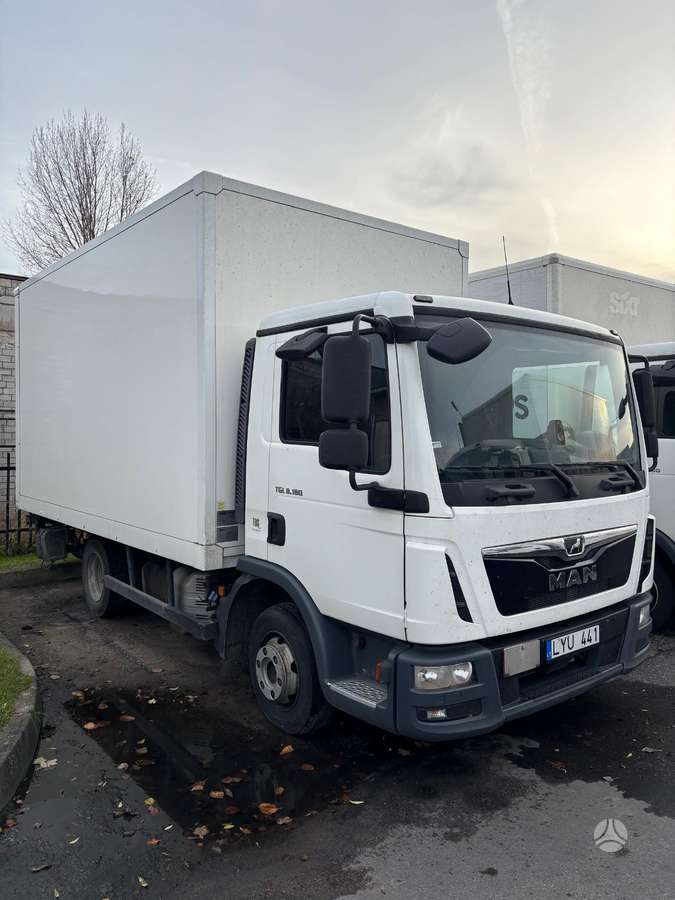 MAN TGL 8.180, box trucks / box vans