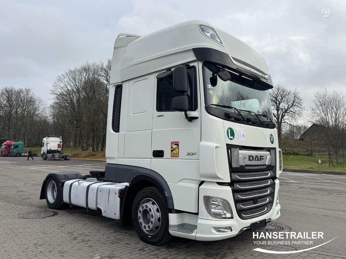 DAF XF 480 FT Mega Low Deck, double sleeper