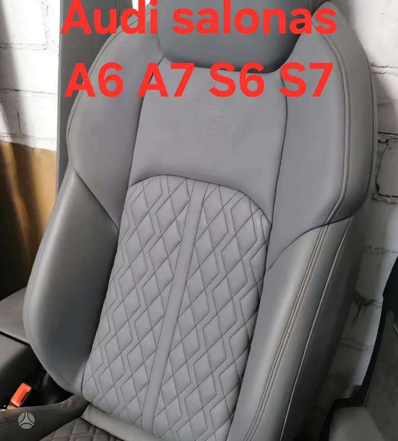 Audi S7 salono detalės