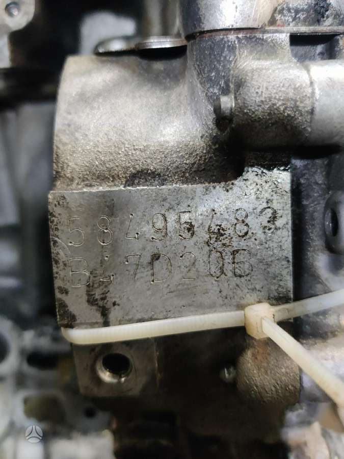 BMW 525, B47D20B, variklis