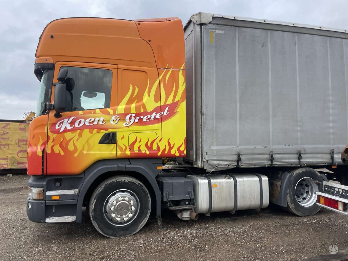 Scania R380, double sleeper